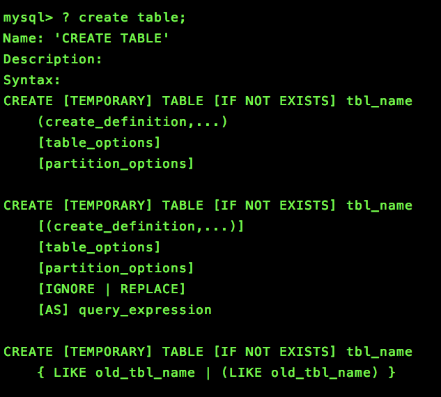 mysql_create_table