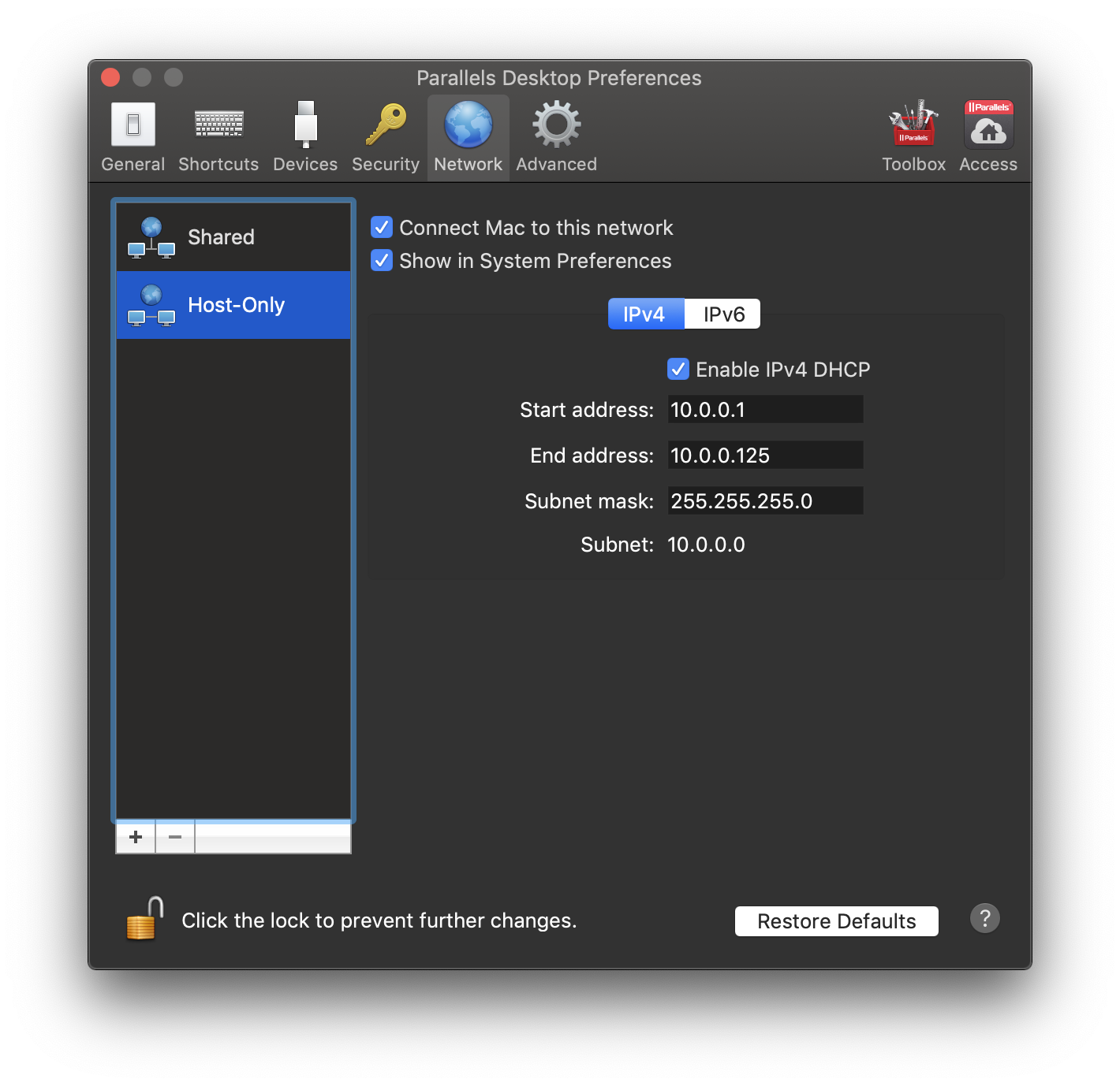 host-only-network